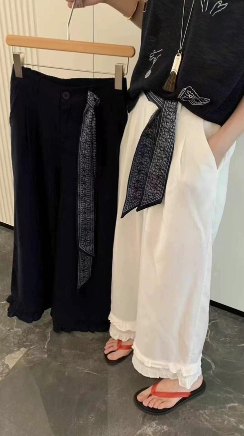 Wide Leg Trouser